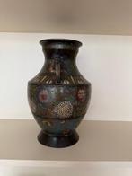 Vaas - Brons - Azië - Cloisonne vase (Zonder Minimumprijs), Antiek en Kunst