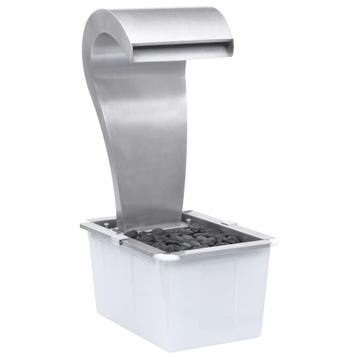 RVS Tuinwaterval 82cm - Tweedekansje - Topdeal voor de Vi... beschikbaar voor biedingen