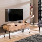 *WOONWINKEL* Mango Hout Tv-meubel Met Ronde Hoeken, Huis en Inrichting, Kasten | Televisiemeubels, Nieuw, Verzenden
