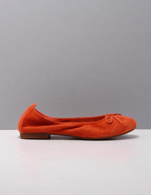 Si haniya ii ballerina's dames rood  2316348 d.orange suede, Kleding | Dames, Schoenen, Nieuw, Verzenden
