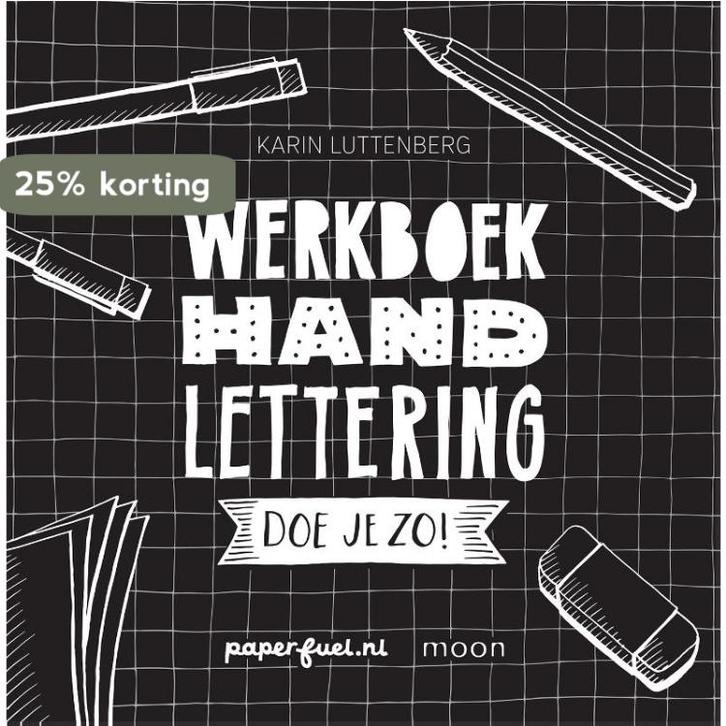 Werkboek handlettering doe je zo! 9789048837700, Boeken, Hobby en Vrije tijd, Zo goed als nieuw, Verzenden