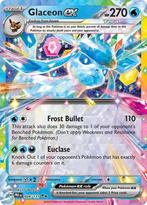 Glaceon EX 026/131 Prismatic Evolutions, Hobby en Vrije tijd, Verzamelkaartspellen | Pokémon, Ophalen of Verzenden, Nieuw, Losse kaart
