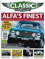 CLASSIC AND SPORTSCAR ALFA GTV FORD CAPRI, Boeken, Auto's | Folders en Tijdschriften, Gelezen, Algemeen, Verzenden