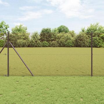 vidaXL Geperforeerd Draadhek Rood 1,5x25 m Staal beschikbaar voor biedingen