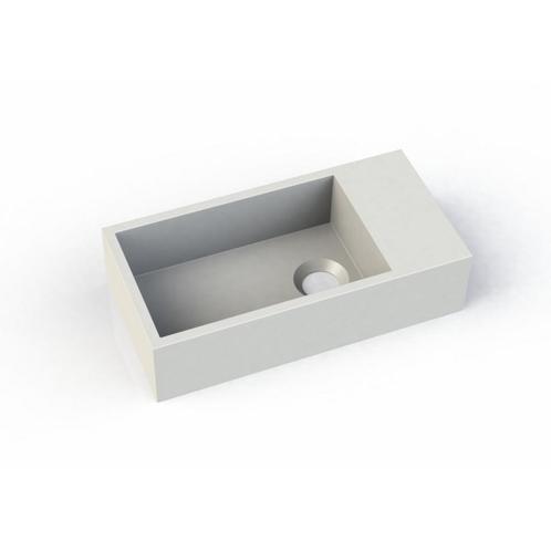 Fontein BWS Crosstone Lisa 36x18x9 cm Solid Surface Mat Wit, Doe-het-zelf en Verbouw, Sanitair, Overige typen, Nieuw, Ophalen of Verzenden