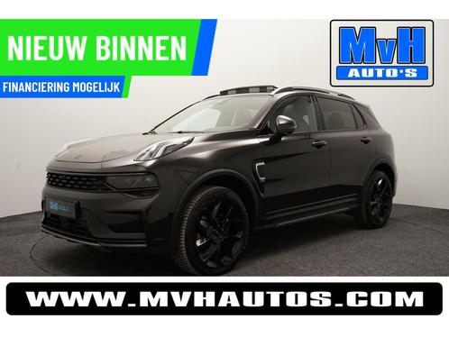 Lynk & Co 01 1.5 PHEV|FULL BLACK XXL|LEER|ZWARTE.HEMEL|NAP, Auto's, Lynk & Co, Lease, Automaat, SUV of Terreinwagen, Hybride Elektrisch/Benzine