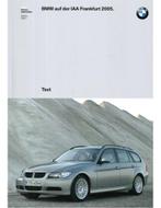 2005 BMW FRANKFURT HARDCOVER PERSMAP DUITS, Nieuw, BMW, Author