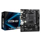 ASRock Moederbord A520M-HDV, Verzenden, Nieuw