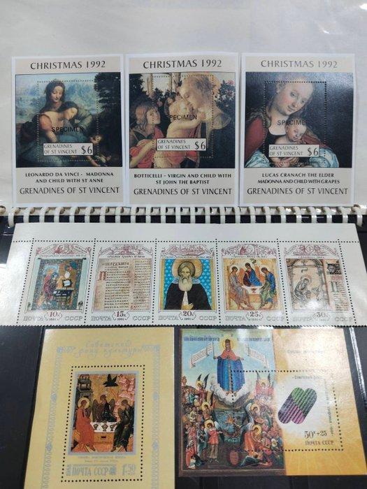 Verenigde Staten 1992/1992 - De Kerstmonsterverzameling 3, Postzegels en Munten, Postzegels | Amerika