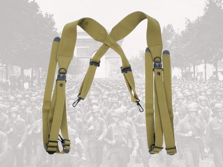 Replica van US ww2 M1936 Suspenders, Verzamelen, Militaria | Tweede Wereldoorlog, Amerika, Ophalen of Verzenden