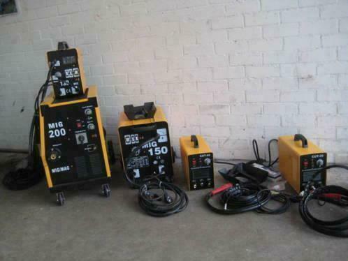lasapparaten 130 , 150 en 200 ampere nieuw, Doe-het-zelf en Verbouw, Gereedschap | Lasapparaten, Co2, Nieuw, Ophalen of Verzenden