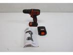 BLACK+DECKER BDCDC18B-QW Accuboormachine - 18V - Incl. lader, Verzenden, Zo goed als nieuw