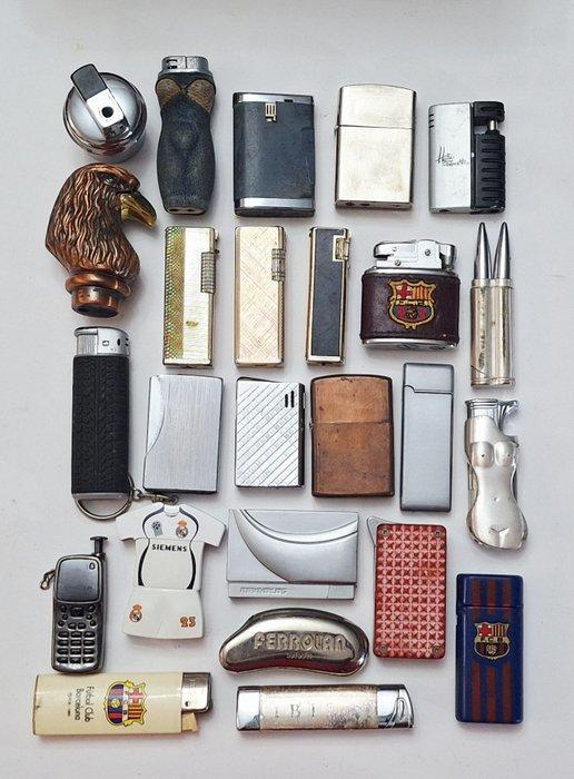 Z-16,Kingstar,Flaxy,Denon... - Zonder Minimumprijs -, Verzamelen, Rookartikelen, Aanstekers en Luciferdoosjes