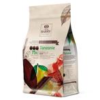 Callebaut Chocolade Callets Puur Tanzania (75%) 1kg, Verzenden, Nieuw
