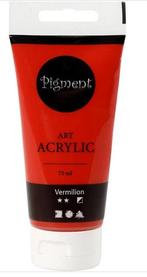 Allesverf acryl 75 ml - semi-glanzend semi-dekkend primair, Ophalen of Verzenden, Nieuw