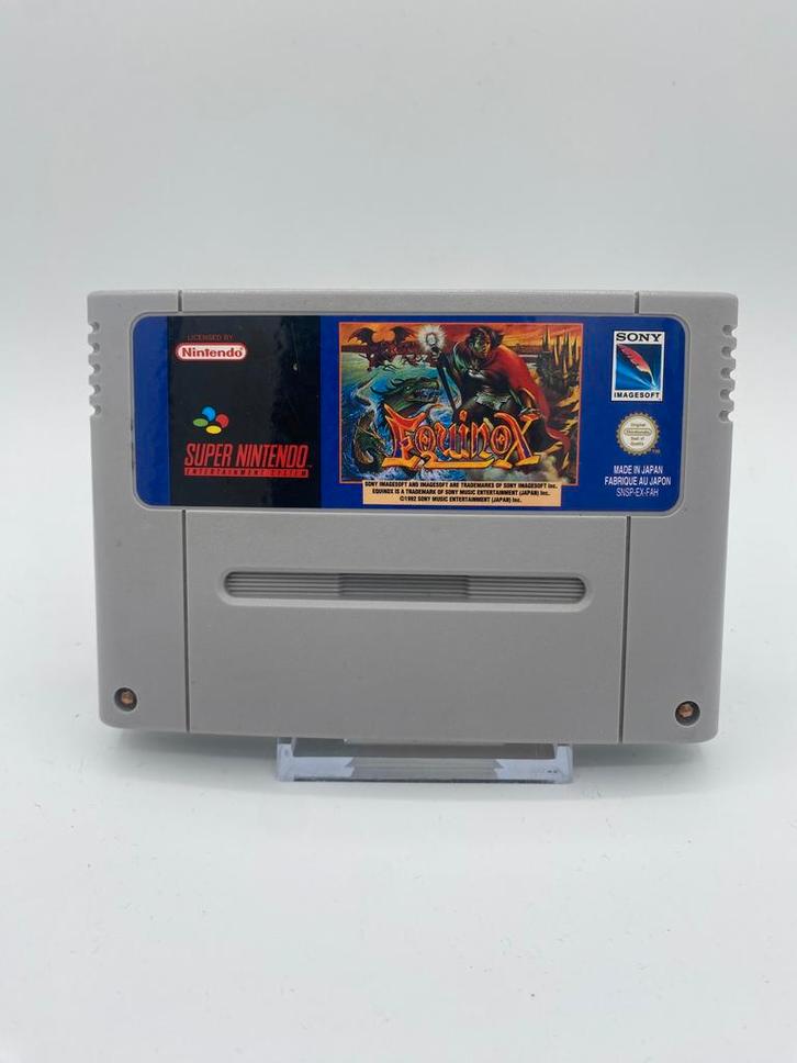*USED* Equinox / SNES, Spelcomputers en Games, Games | Nintendo Super NES, Gebruikt, Verzenden