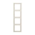 Jung LS990 afdekraam 4-voudig crème - LS984W, Doe-het-zelf en Verbouw, Elektra en Kabels, Nieuw, Stopcontact