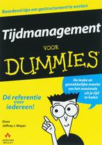 Tijdmanagement voor Dummies / Voor Dummies 9789067899819, Verzenden, Zo goed als nieuw, J.J. Mayer