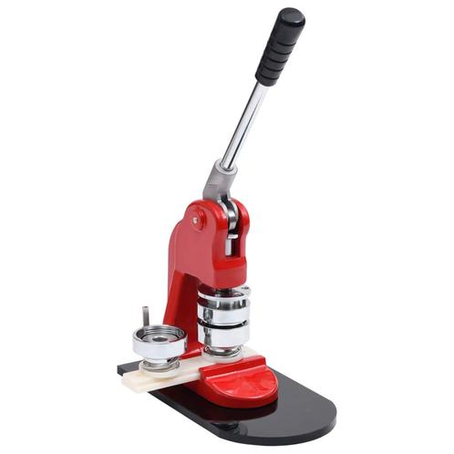 vidaXL Buttonmachine met cirkelsnijder 25 mm, Hobby en Vrije tijd, Overige Hobby en Vrije tijd, Nieuw, Verzenden