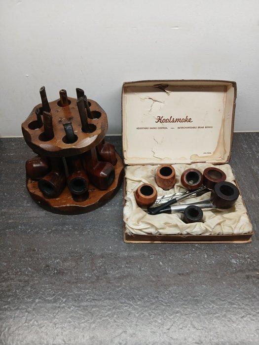 Koolsmoke - Zonder Minimumprijs - Pijp - Hout, Staal - (12), Verzamelen, Rookartikelen, Aanstekers en Luciferdoosjes