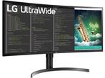 Veiling - LG 35WN75C 35 inch Curved UltraWide monitor, Nieuw