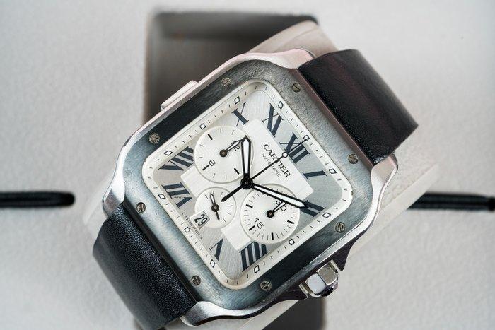 Cartier - Santos Automatic Chronograph - 4183 - Heren -, Sieraden, Tassen en Uiterlijk, Horloges | Heren