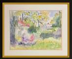 Marie Louise Ogier (1912-2003 ) - Scène d’extérieur -