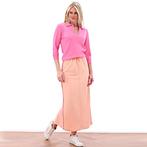 -30% K-Design  K-Design Rok a709 peach nectar  maat S, Kleding | Dames, Verzenden, Nieuw, Oranje
