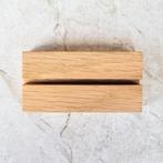 HOCHO Eikenhouten Kaartenhouder 60x30x20 mm – Stijlvol en., Ophalen of Verzenden, Nieuw