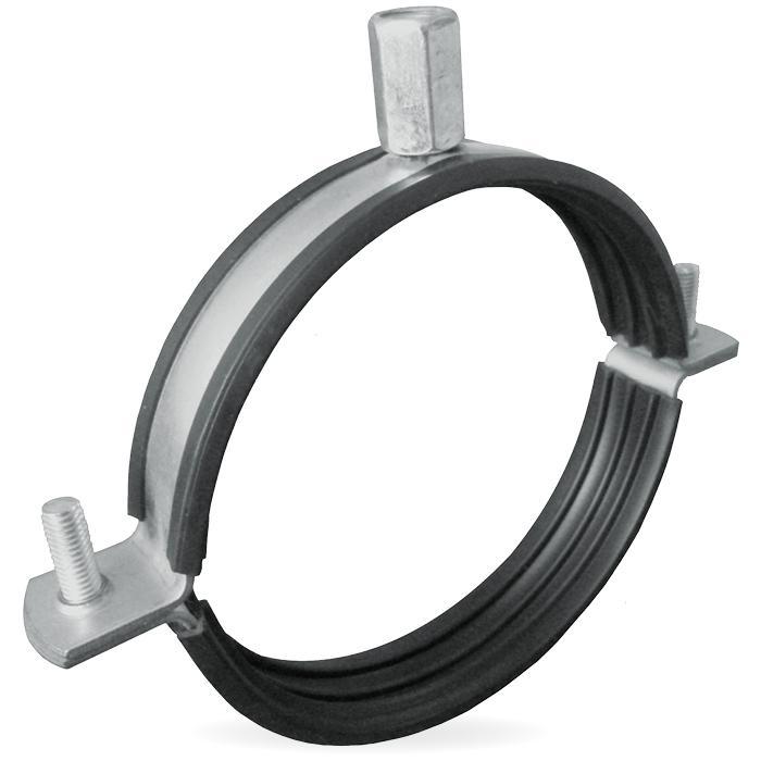 Ophangbeugel voor spirobuis Ø 80mm met rubber inlage, Doe-het-zelf en Verbouw, Ventilatie en Afzuiging, Nieuw, Verzenden