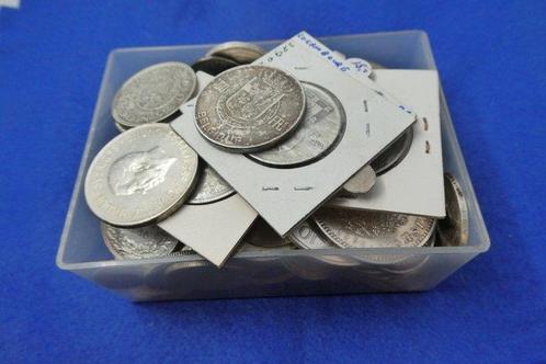 Wereld. Selection of silver coins, net 1.3 kg, Postzegels en Munten, Munten | Europa | Niet-Euromunten