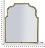 ANKARA GOUDEN WANDSPIEGEL ( BINNENSPIEGEL AFMETING CM 78X93), Huis en Inrichting, Woonaccessoires | Spiegels, Ophalen of Verzenden