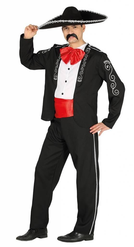 Mexicaans Kostuum Mariachi, Kleding | Heren, Carnavalskleding en Feestkleding, Nieuw, Verzenden