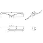 LED Plafondlamp - Plafondverlichting - Trion Ritonu - 10W -, Huis en Inrichting, Lampen | Plafondlampen, Ophalen of Verzenden