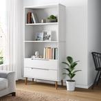 vidaXL Boekenkast MOLDE 85x35x170,5 cm massief grenenhout, Huis en Inrichting, Kasten | Boekenkasten, Verzenden, Nieuw, 50 tot 100 cm