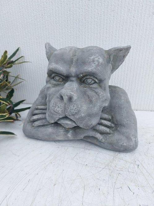 Beeld, garden statue demonic - 25 cm - cast stone, Antiek en Kunst, Curiosa en Brocante