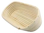 Rijsmandje Riet Ovaal 35x15cm (900 tot 1200 gram deeg), Verzenden, Nieuw
