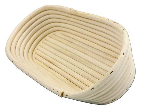 Rijsmandje Riet Ovaal 35x15cm (900 tot 1200 gram deeg), Hobby en Vrije tijd, Taarten en Cupcakes maken, Nieuw, Verzenden