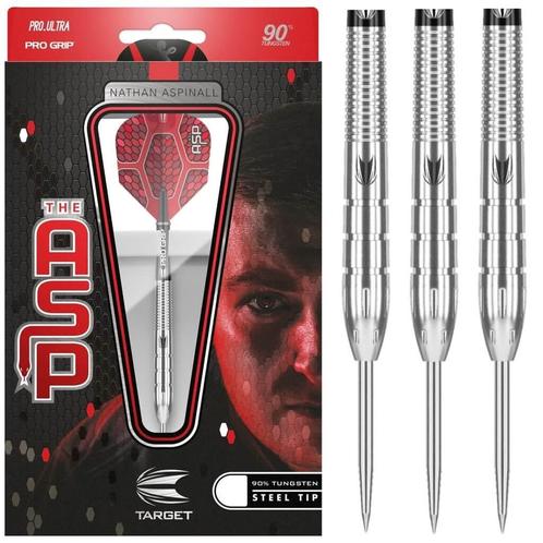 Target Nathan Aspinall 90% SP Dartpijlen 22-24-26 Gram, Sport en Fitness, Darts, Nieuw, Verzenden