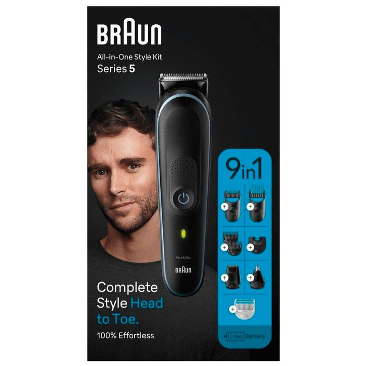 Braun Series 5 MGK5411 All-In-One Multigroomkit, Witgoed en Apparatuur, Persoonlijke-verzorgingsapparatuur, Nieuw, Verzenden
