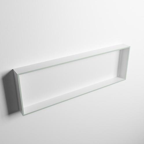 MONDIAZ EASY Nis 89,5x29,5cm in solid surface kleur Greey |, Doe-het-zelf en Verbouw, Sanitair, Bad, Nieuw, Ophalen of Verzenden