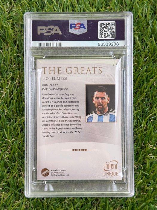 2024 Futera Nostalgia Lionel Messi #114 - PSA 10 Graded card, Verzamelen, Stickers