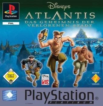 Disneys Atlantis de Verzonken Stad (PS1 Games), Spelcomputers en Games, Games | Sony PlayStation 1, Zo goed als nieuw, Ophalen of Verzenden