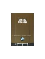 1980 BMW 5 SERIE BROCHURE NEDERLANDS, Nieuw, BMW, Author