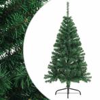 vidaXL Kunstkerstboom met standaard half 150 cm PVC groen, Diversen, Kerst, Verzenden, Nieuw