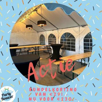 Tent te huur 4x8 meter partytent huren voor 50 personen! beschikbaar voor biedingen