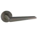 Deurklink Vigo op rond rozet PVD antraciet, Verzenden, Nieuw