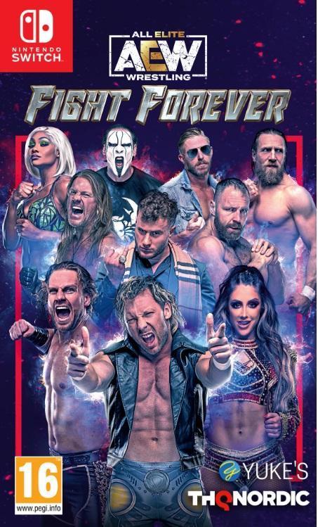 AEW All Elite Wrestling: Fight Forever Switch Met garantie!, Spelcomputers en Games, Games | Nintendo Switch, Zo goed als nieuw