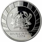 Cambodja. 2022 1 oz Ghana Giants of the Ice Age Cave Lion