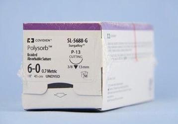 Polysorb 6-0 SL-5688-G 12 stuks beschikbaar voor biedingen